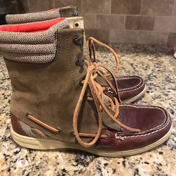 ▪️VINTAGE SPERRY Topsider Boots - Picture 1 of 12